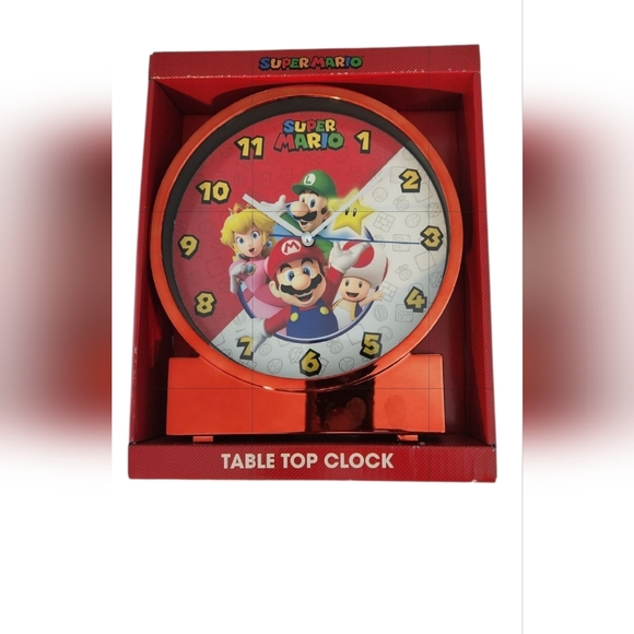 Nintendo Other - Super Mario Brother Table Top Clock